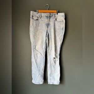 Light Blue Distressed Jeans